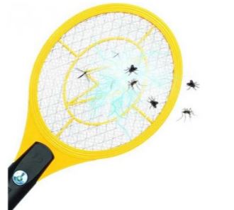 Elektrická plácačka na muchy a iný lietajúci hmyz