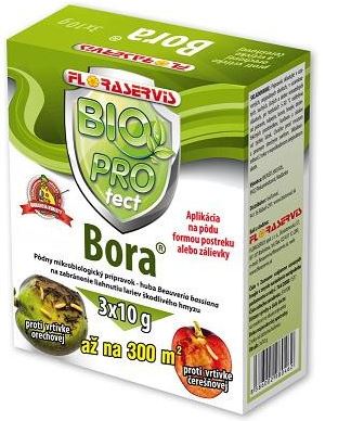 Bora 3x10g - Pôdny mikrobiologický prípravok – huba Beauveria bassiana na zabránenie liahn