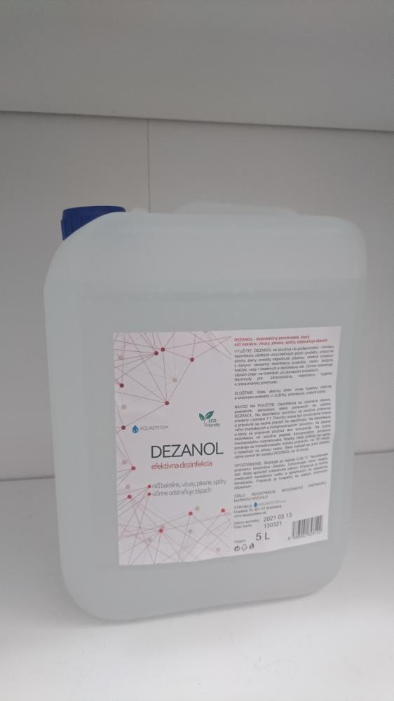 BIO dezinfekcia Dezanol dezinfekčný prostriedok  5 L