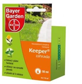 Bayer Garden Keeper zahrada neselektivní (totální) herbicid 50 ml